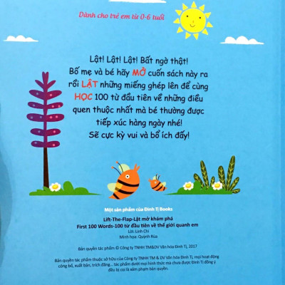Sách Lift The Flap - Lật Mở Khám Phá - 100 Từ Đầu Tiên Về Thế Giới Quanh Em