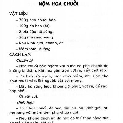 Món Ăn Ba Miền