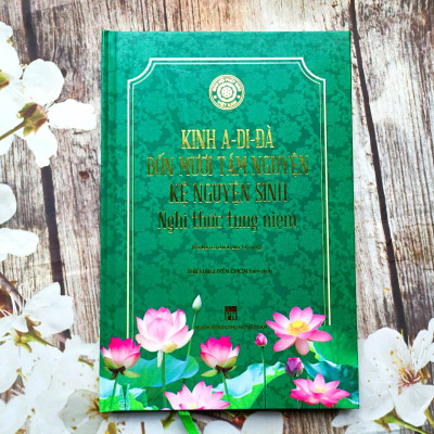 [Bản cao cấp] Kinh Địa Tạng Bồ Tát Bổn Nguyện + Kinh A Di Đà - Bốn Mươi Tám Nguyện - Kệ Nguyện Sinh (Bìa cứng)