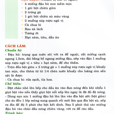 30 Món Ngon Đãi Tiệc