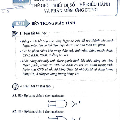 Bài Tập Tin Học 11 - Khoa Học Máy Tính (Cánh Diều) (2023)