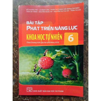 Sách - Bài tập phát triển năng lực Khoa học tự nhiên 6