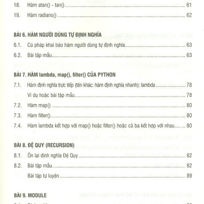 Bài Tập Lập Trình Cơ Bản Với Ngôn Ngữ Python