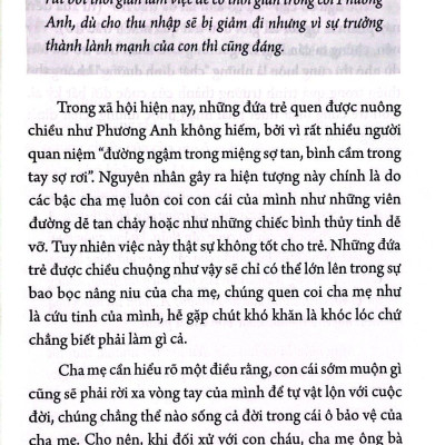 Cha Mẹ Bận Rộn Dạy Con Tự Lập