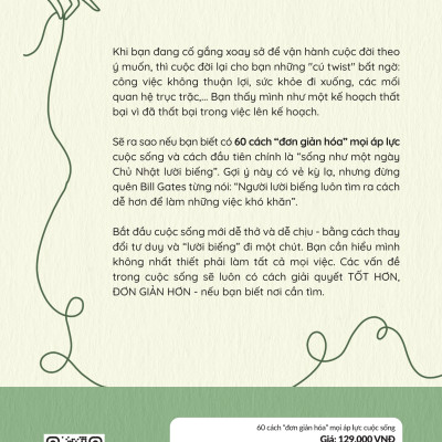 60 Cách “Đơn Giản Hóa” Mọi Áp Lực Cuộc Sống