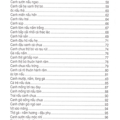 Các Món Canh Ngon (Tái Bản)