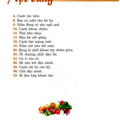 Thực Đơn Cơm Chay 3 Món