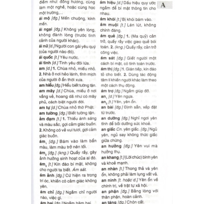 Từ Điển Tiếng Việt (Khổ Nhỏ) -  Vanlangbooks