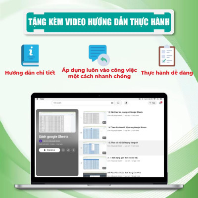 Sách Bí Quyết Làm Chủ Google Docs Ứng Dụng Thực Tế Kèm Video Hướng Dẫn