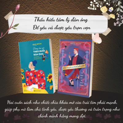 Combo 2 Cuốn Sách Thấu Hiểu Tâm Lý Đàn Ông:Đàn Ông Bóc Phốt Đàn Ông Về Hẹn Hò Và Hôn Nhân Và Đừng Bao Giờ Theo Đuổi Đàn Ông - 38 Tuyệt Chiêu Làm Chủ Mối Quan Hệ Với Người Khác Phái