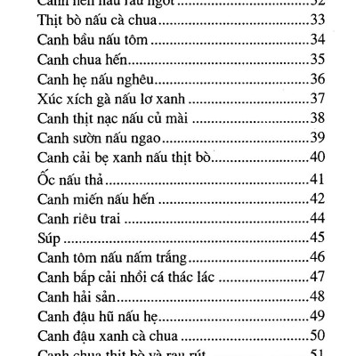 Các Món Canh Ngon (Tái Bản 2016)
