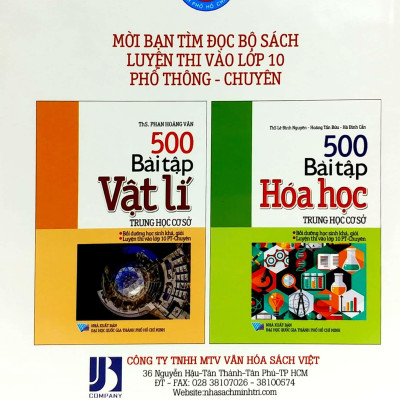 500 Bài Tập Hóa Học Trung Học Cơ Sở