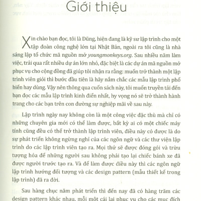 Làm Chủ Các Mẫu Thiết Kế Kinh Điển Trong Lập Trình - Mastering Design Patterns