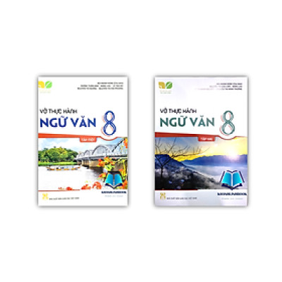 Sách - Combo Vở thực hành ngữ văn 8 - tập 1 + 2 ( kết nối )