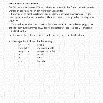 Từ Điển Bằng Hình Ngành Cơ Khí, Điện Máy Và Vật Liệu Công Trình Anh - Việt - Đức