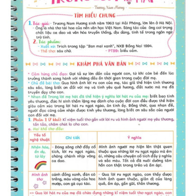 Sách - notebook ngữ văn 8 (bám sát sgk chân trời sáng tạo) (HA)