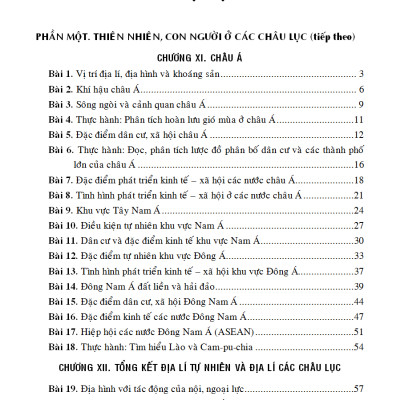 Giải Bài Tập Địa Lí 8 - KV