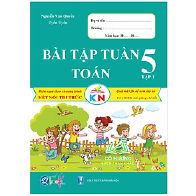 Sách - Bài Tập Tuần Toán Lớp 5 - tập 1 - Kết Nối