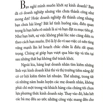 Mẹ Là Doanh Nhân
