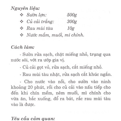Các Món Canh Ngon (Tái Bản)