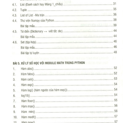 Bài Tập Lập Trình Cơ Bản Với Ngôn Ngữ Python