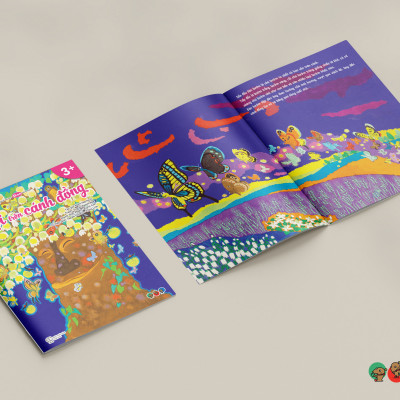 Truyện Ehon bé 3-4-5 tuổi - Lễ hội trên cánh đồng