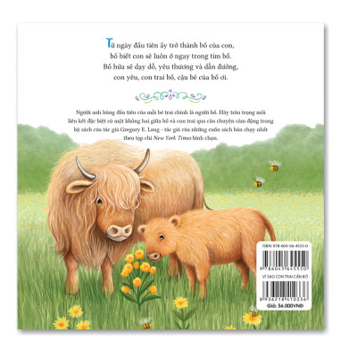 Sách - Vì Sao Con Trai Cần Bố -  Tác giả Gregory E. Lang - Sách tranh