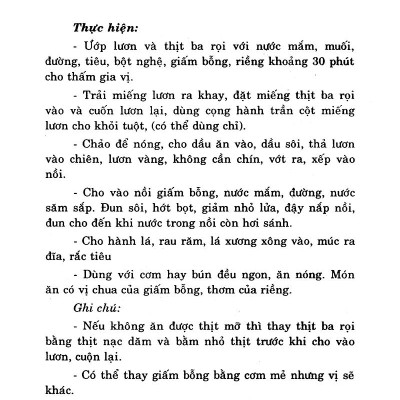 52 Món Ăn Ngày Chủ Nhật
