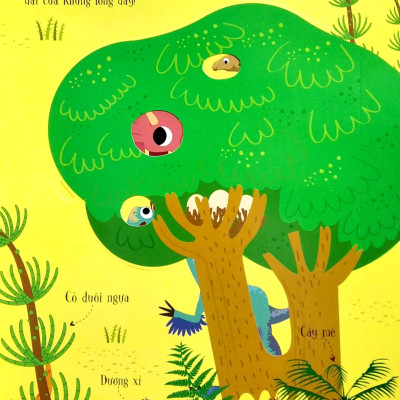 Sách Lift The Flap - Lật Mở Khám Phá - Thế Giới Khủng Long