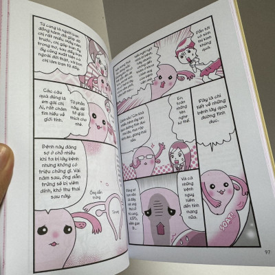 KHI BẠN GÁI DẬY THÌ - GIÁO DỤC GIỚI TÍNH MỞ RỘNG QUA TRUYỆN TRANH - Terue Yamagata – Ngọc Hân dịch – Nhã Nam – NXB Phụ Nữ