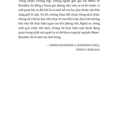 MESSI VS. RONALDO SỰ ĐỐI ĐẦU CỦA HAI CẦU THỦ VĨ ĐẠI VÀ KỶ NGUYÊN TÁI TẠO BÓNG ĐÁ THẾ GIỚI