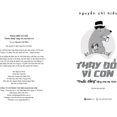 Thay Đổi Vì Con - "Thuốc Đắng" Tặng Cha Mẹ Thời 4.0 (Tái Bản 2024)