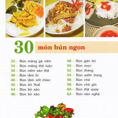30 Món Bún Ngon