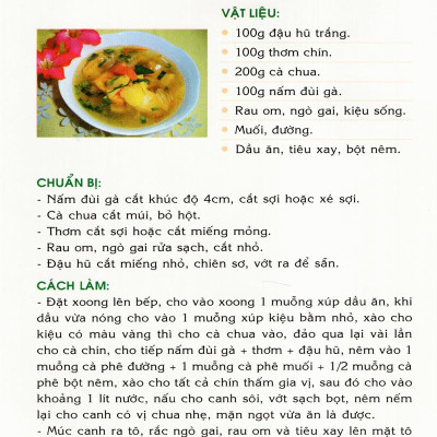 30 Món Chay Thường Ngày