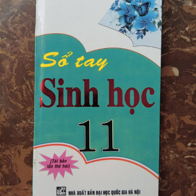 Sách Sổ tay sinh học 11