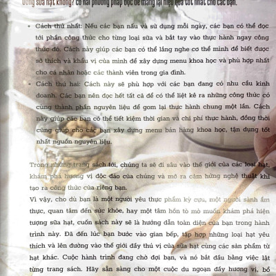 Uống Sữa Hạt Không