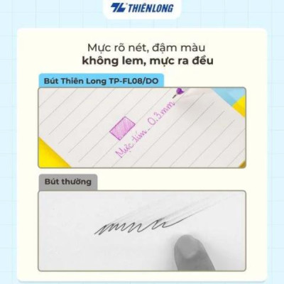 Bút Lông Kim Thiên Long FL-08/DO