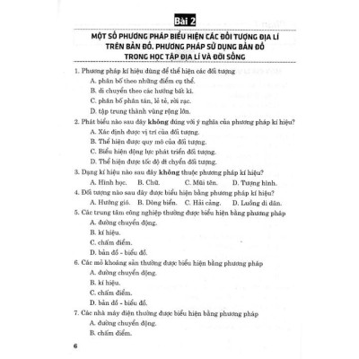 Sách - Trắc Nghiệm Địa Lí Lớp 10 (Dùng Chung Cho Các Bộ SGK Theo Chương Trình GDPT Mới) HA-MK