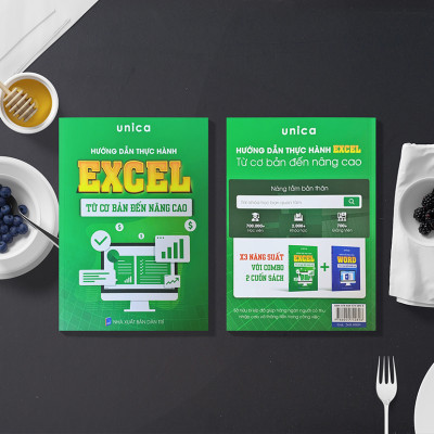 Combo 3 Sách Excel - Google Sheets - PowerPoint Unica Thành Thạo Tin Học Văn Phòng Kèm Video Bài Giảng