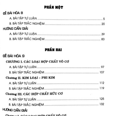 500 Bài Tập Hóa Học Trung Học Cơ Sở