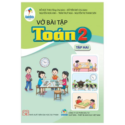 Sách - Vở Bài Tập Toán 2 - Tập 2 (Cánh Diều) (2025)
