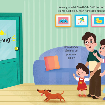 Sách Âm Thanh - Bé Ngoan Học Lễ Phép