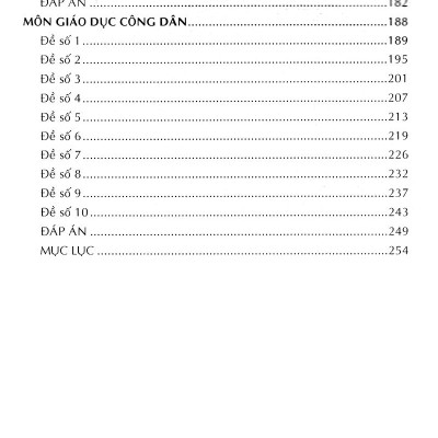 36 Bộ Đề Trắc Nghiệm Ôn Thi Trung Học Phổ Thông Quốc Gia 2019 - Khoa Học Xã Hội