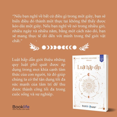 Sách  Luật Hấp Dẫn Quy Luật Về Sự Thịnh Vượng Và Thành Công - BẢN QUYỀN