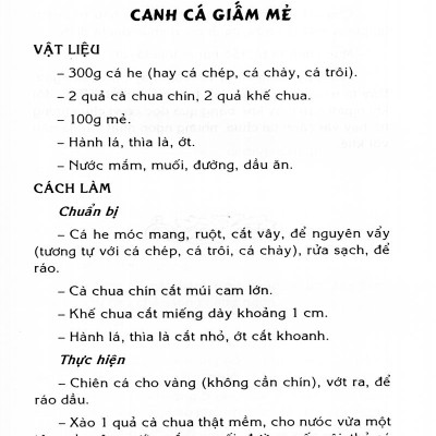Món Ăn Ba Miền