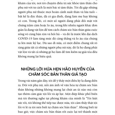 Sách - Chăm Sóc Bản Thân Thật Sự - Real Self-care