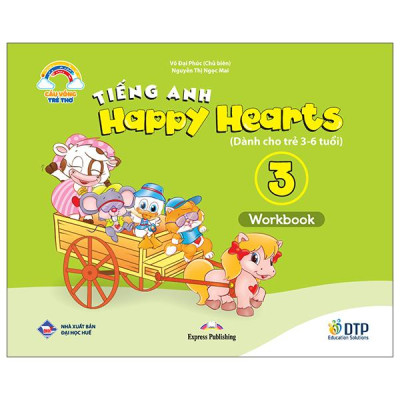 Sách - Tiếng Anh Happy Hearts 3 - Workbook