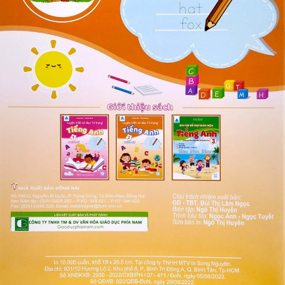 Luyện Viết Và Học Từ Vựng Tiếng Anh Lớp 2 - Notebook