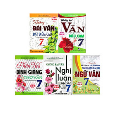 Combo Sách Tham Khảo Ngữ Văn Lớp 7 (Biên Soạn Theo Chương Trình Mới) (Bộ 5 Cuốn) - HA