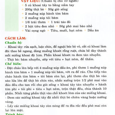 30 Món Ngon Đãi Tiệc